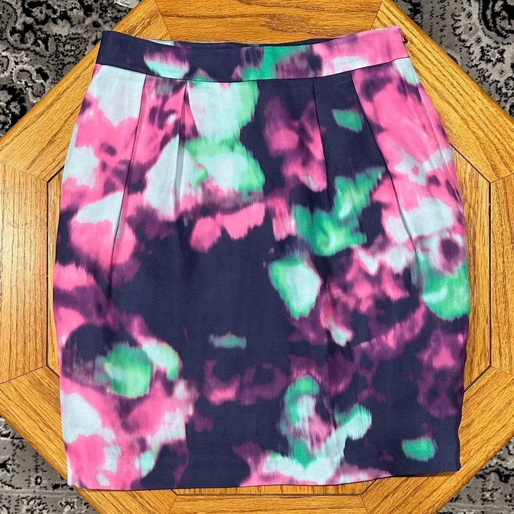 *KATE SPADE* Multicolor Barry Abstract Pencil Skirt Size 2